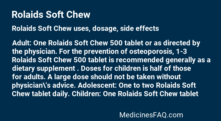 Rolaids Soft Chew