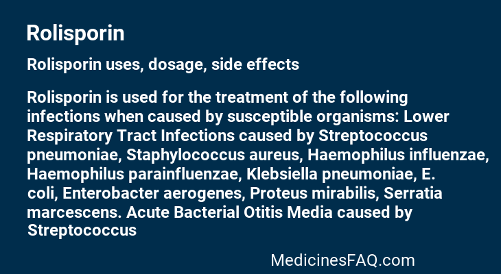 Rolisporin