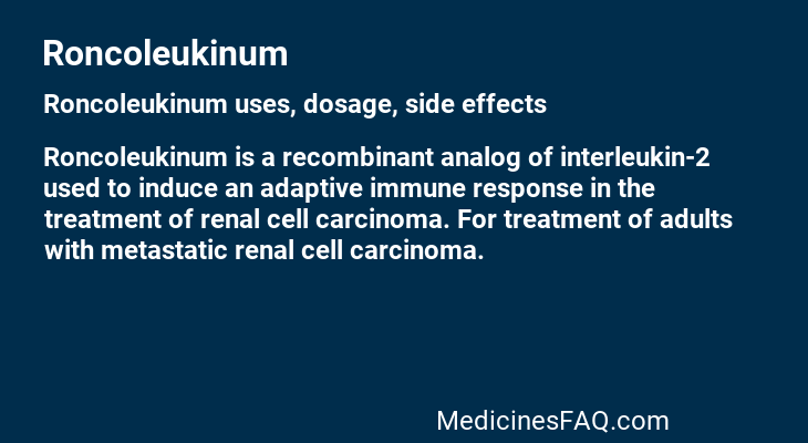 Roncoleukinum