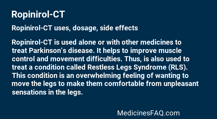 Ropinirol-CT