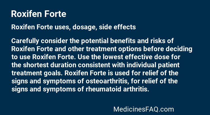 Roxifen Forte