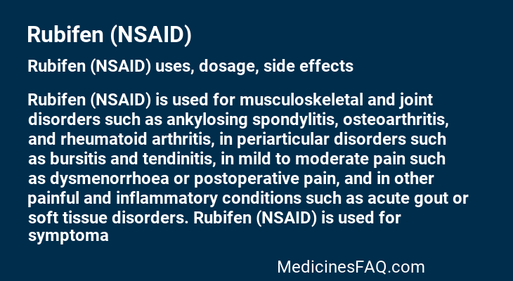 Rubifen (NSAID)