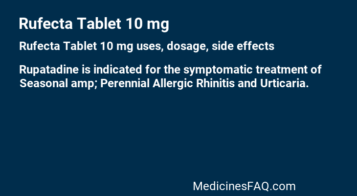 Rufecta Tablet 10 mg