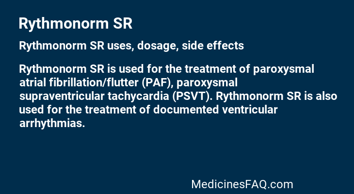 Rythmonorm SR