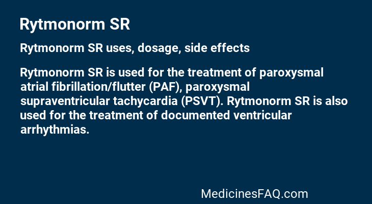 Rytmonorm SR