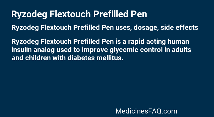 Ryzodeg Flextouch Prefilled Pen