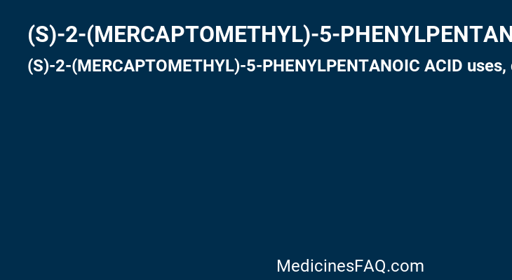 (S)-2-(MERCAPTOMETHYL)-5-PHENYLPENTANOIC ACID