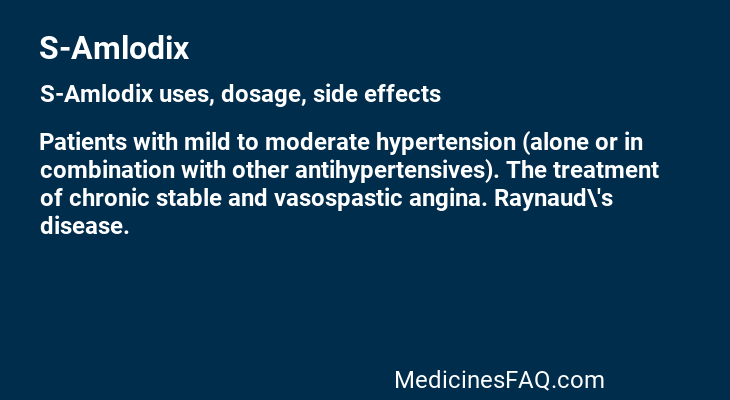 S-Amlodix
