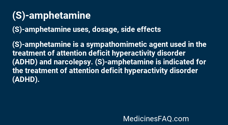 (S)-amphetamine