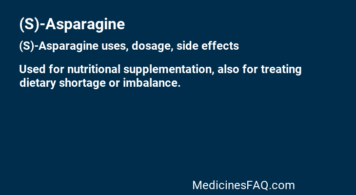 (S)-Asparagine