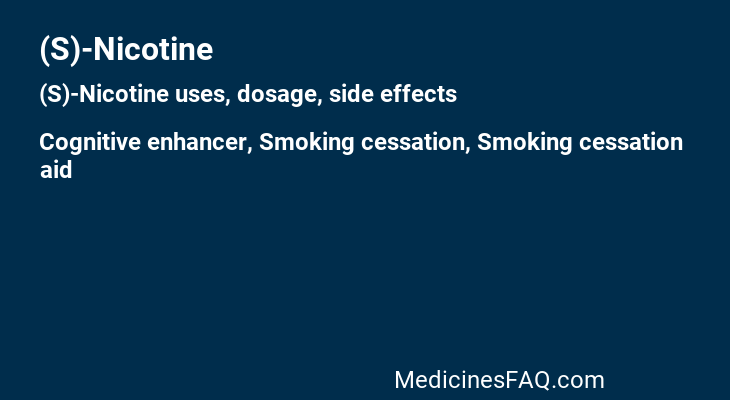 (S)-Nicotine