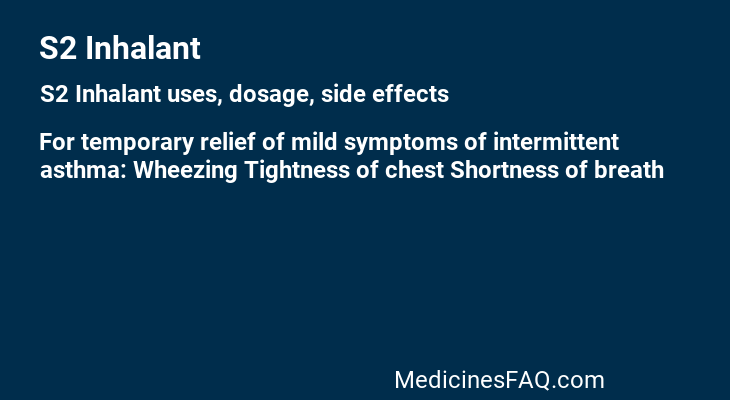 S2 Inhalant