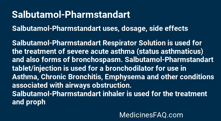 Salbutamol-Pharmstandart