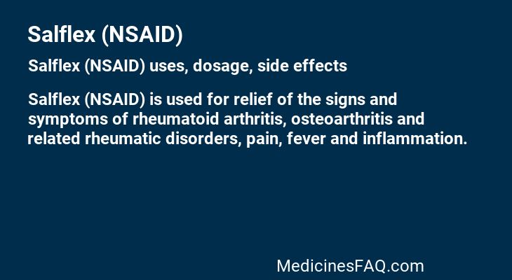 Salflex (NSAID)