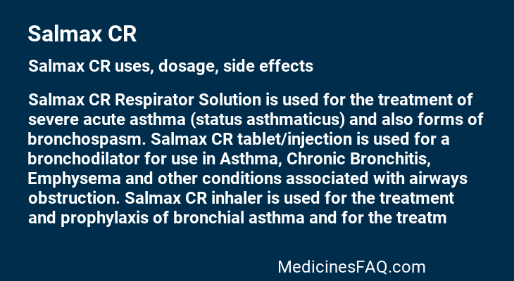 Salmax CR