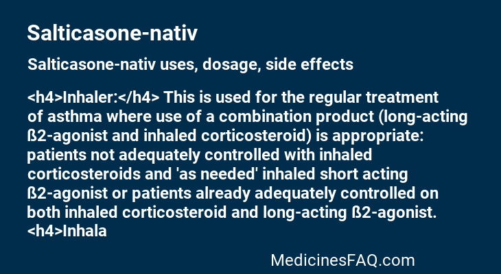 Salticasone-nativ