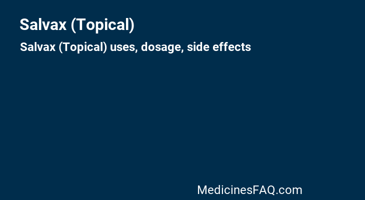 Salvax (Topical)