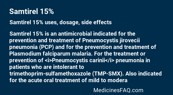 Samtirel 15%