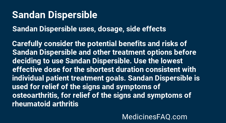 Sandan Dispersible