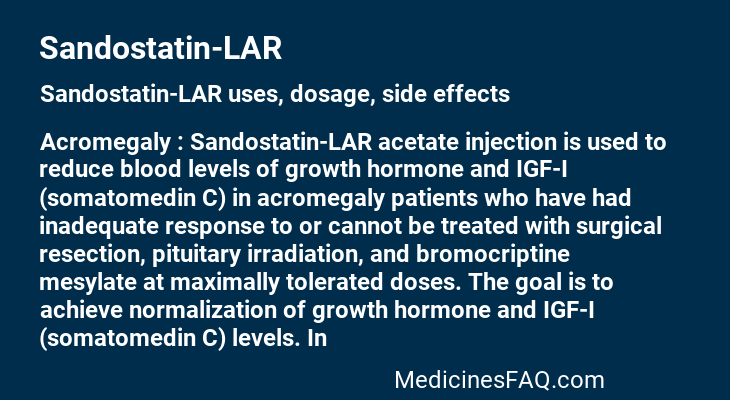 Sandostatin-LAR