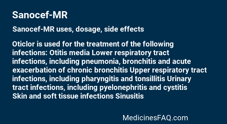 Sanocef-MR