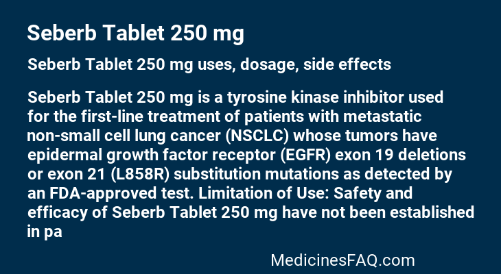 Seberb Tablet 250 mg