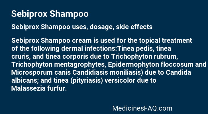 Sebiprox Shampoo