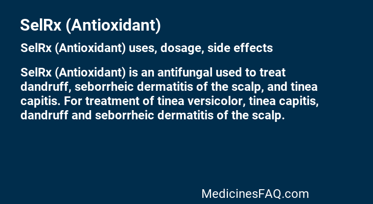 SelRx (Antioxidant)