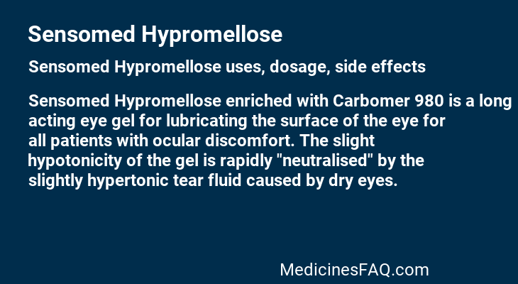 Sensomed Hypromellose