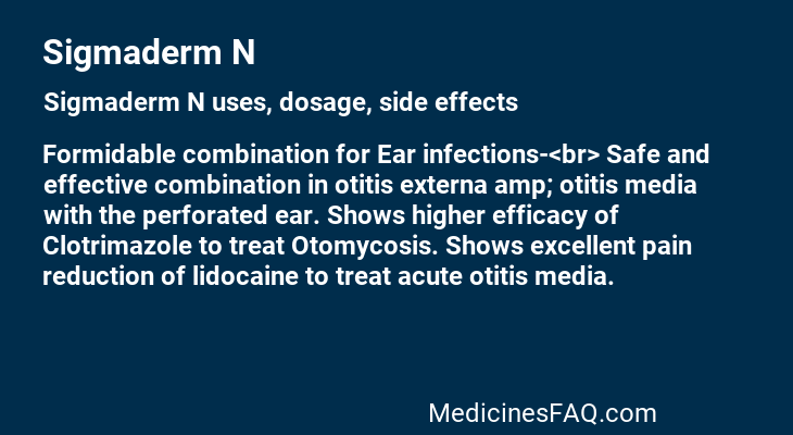Sigmaderm N