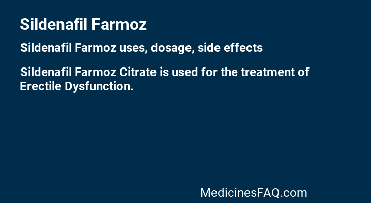 Sildenafil Farmoz