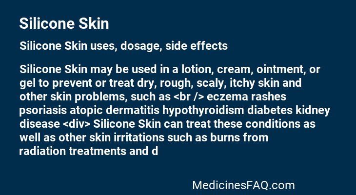 Silicone Skin