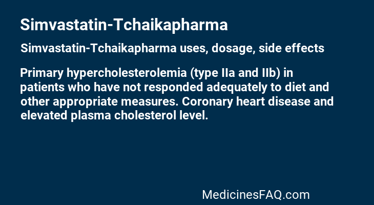 Simvastatin-Tchaikapharma