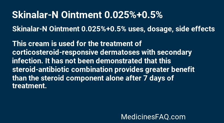 Skinalar-N Ointment 0.025%+0.5%