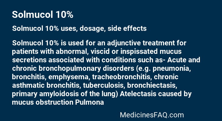 Solmucol 10%
