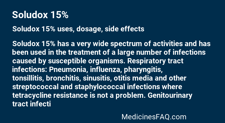 Soludox 15%