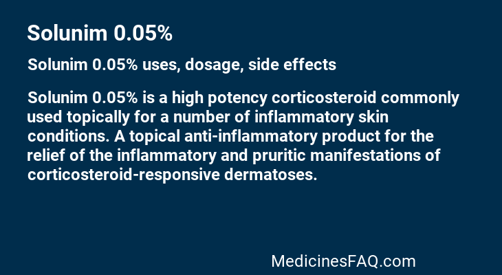 Solunim 0.05%