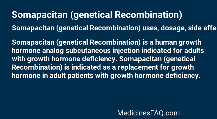 Somapacitan (genetical Recombination)
