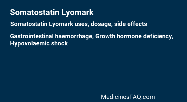 Somatostatin Lyomark