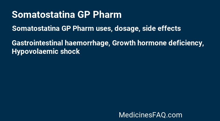 Somatostatina GP Pharm