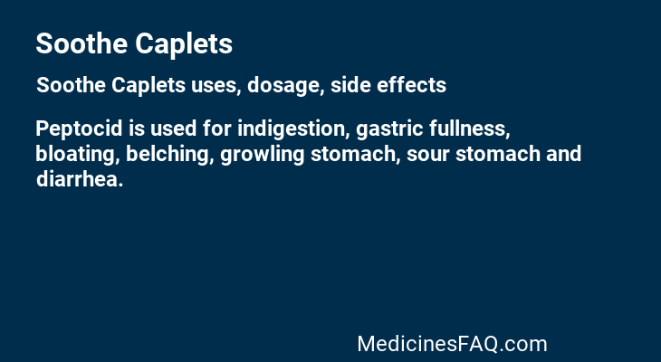 Soothe Caplets