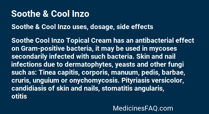 Soothe & Cool Inzo