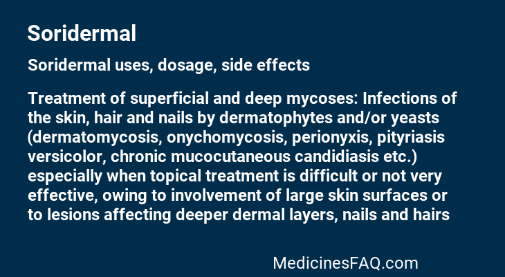 Soridermal