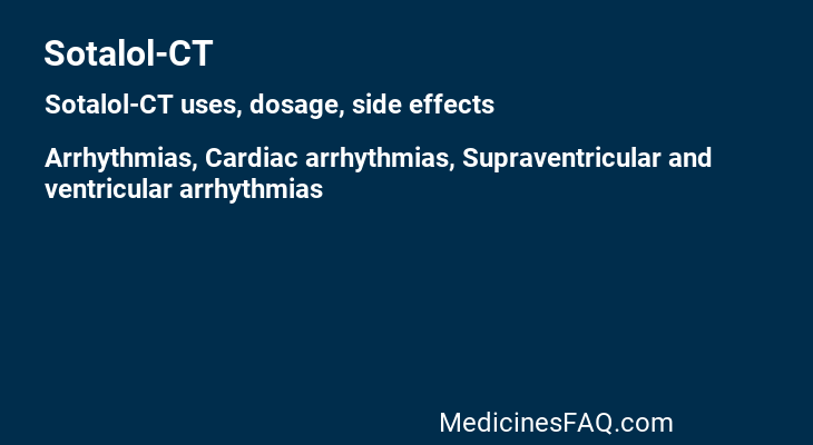 Sotalol-CT