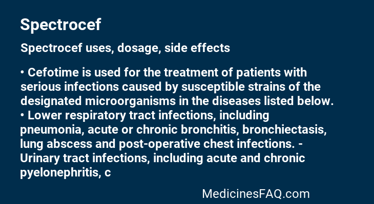 Spectrocef