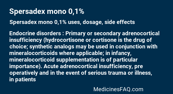 Spersadex mono 0,1%