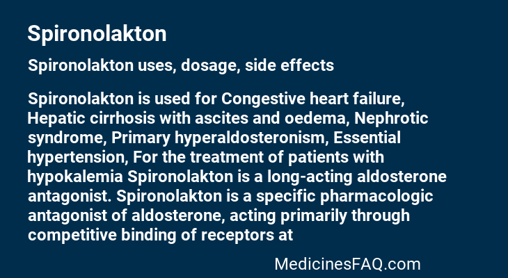 Spironolakton