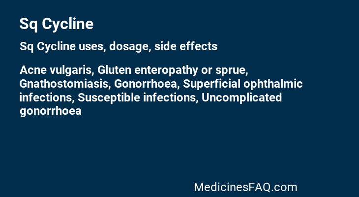 Sq Cycline