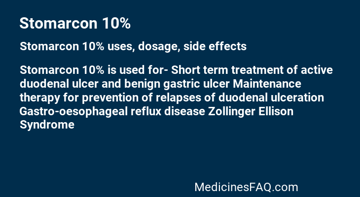 Stomarcon 10%