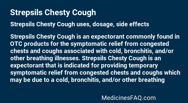 Strepsils Chesty Cough